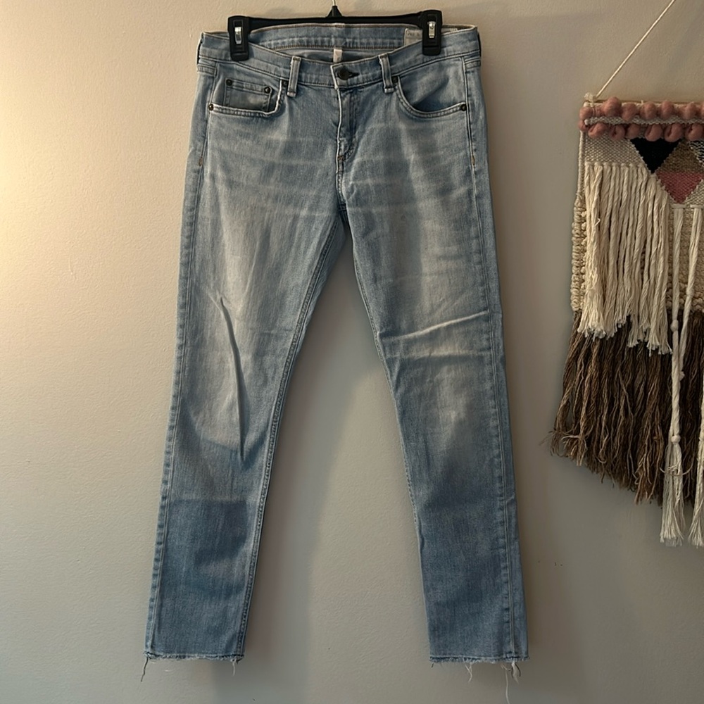 Rag & Bone the Dre low rise slim boyfriend